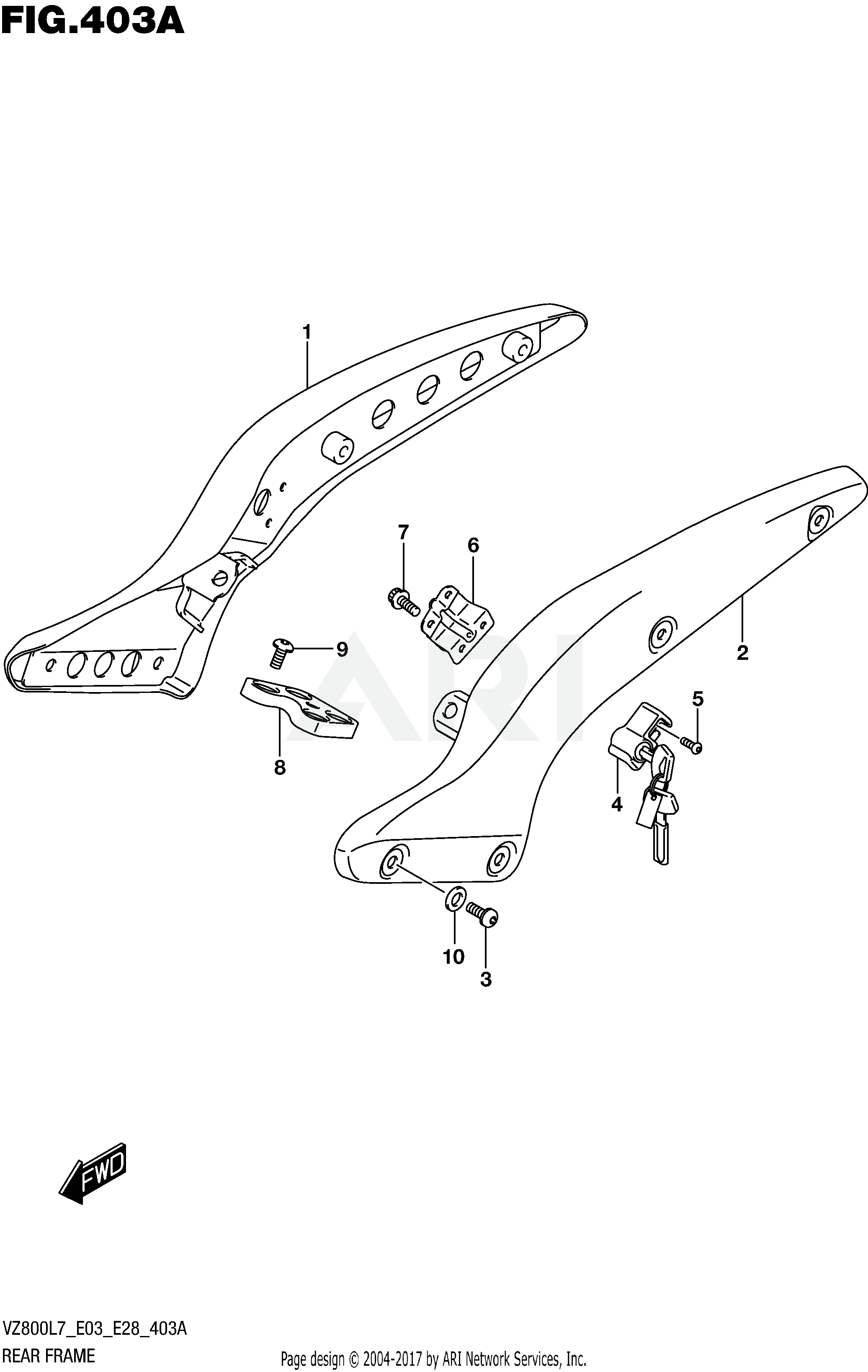 REAR FRAME