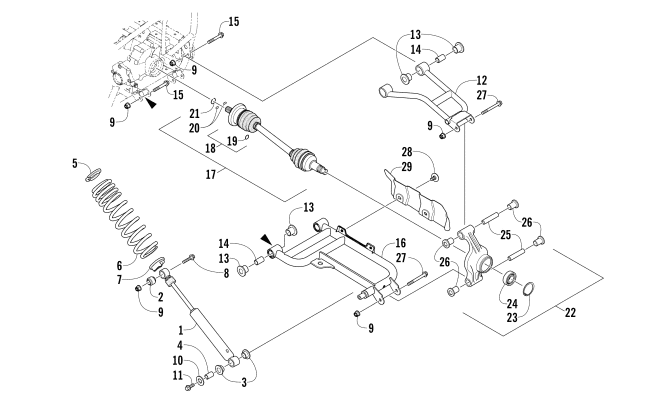 REAR SUSPENSION ASSEMBLY