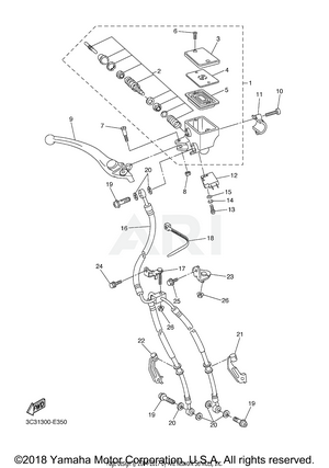 FRONT MASTER CYLINDER