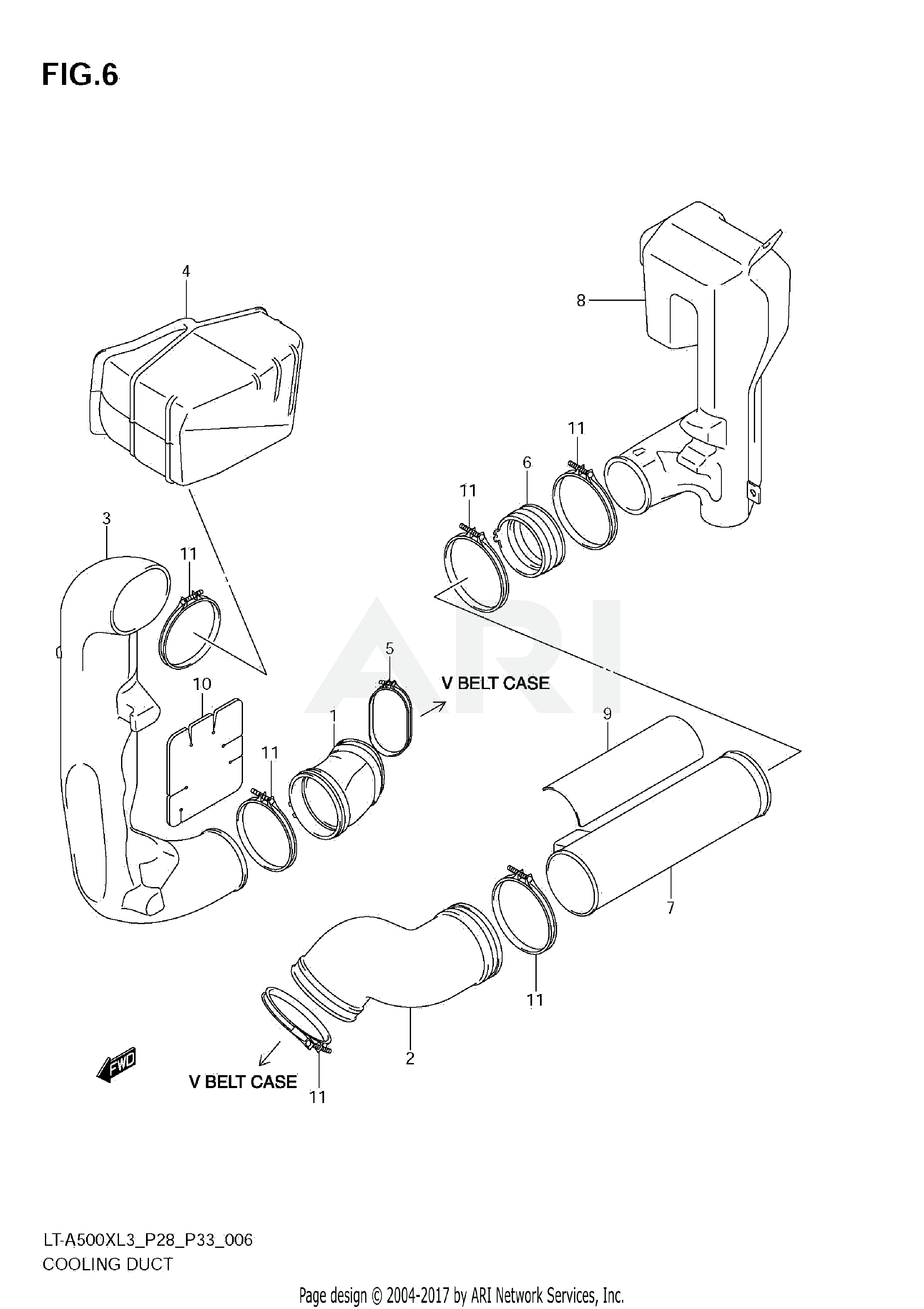 COOLING DUCT