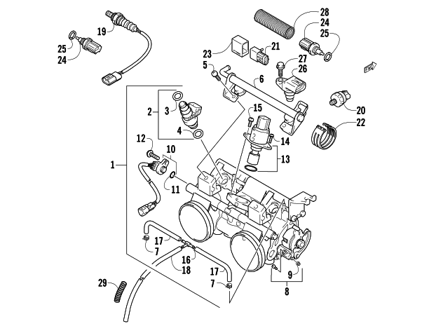 THROTTLE BODY ASSEMBLY