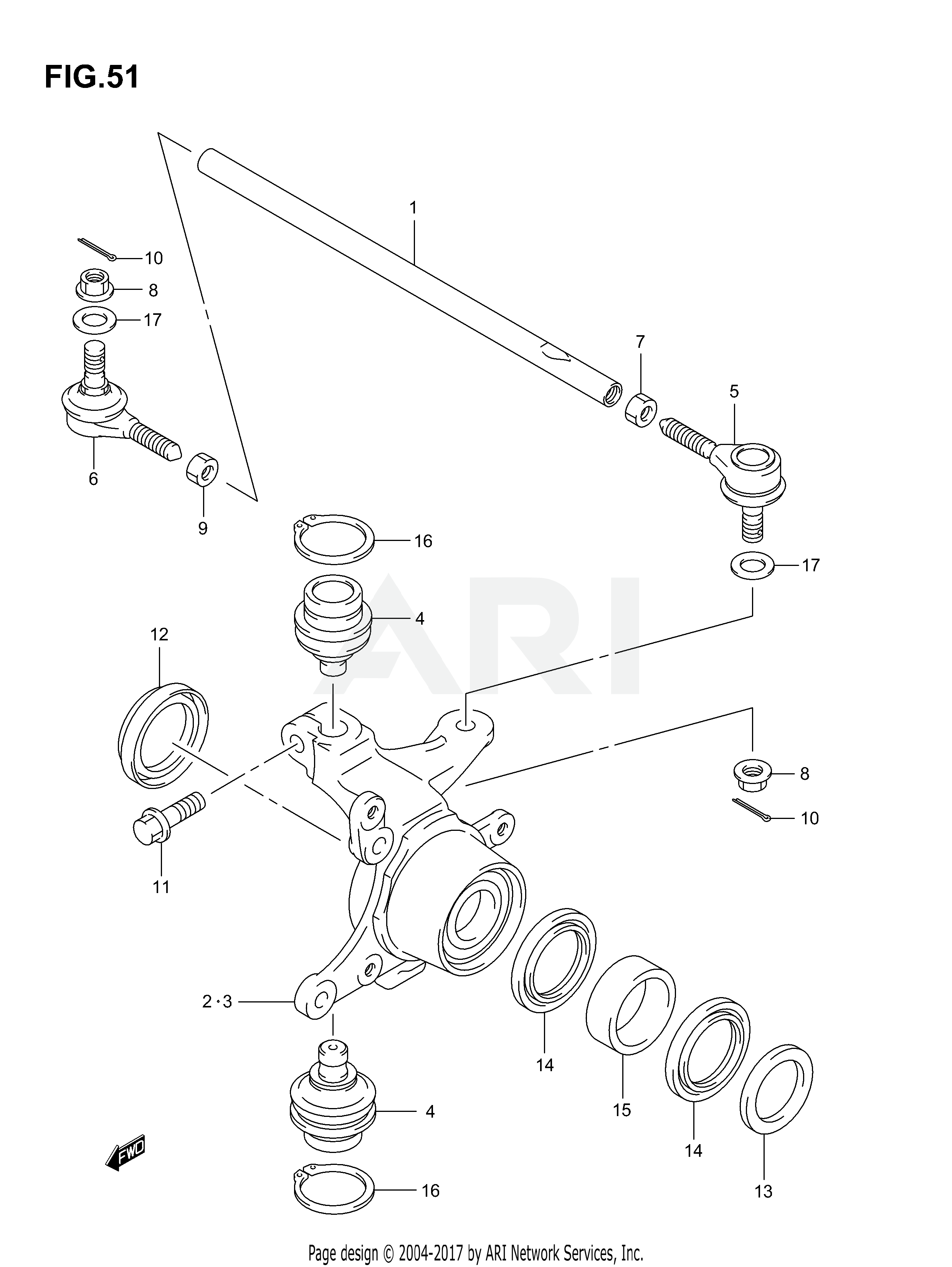 STEERING KNUCKLE