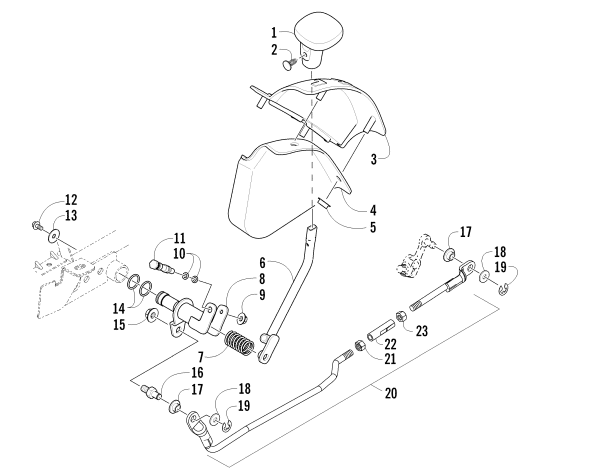 SHIFT LEVER ASSEMBLY