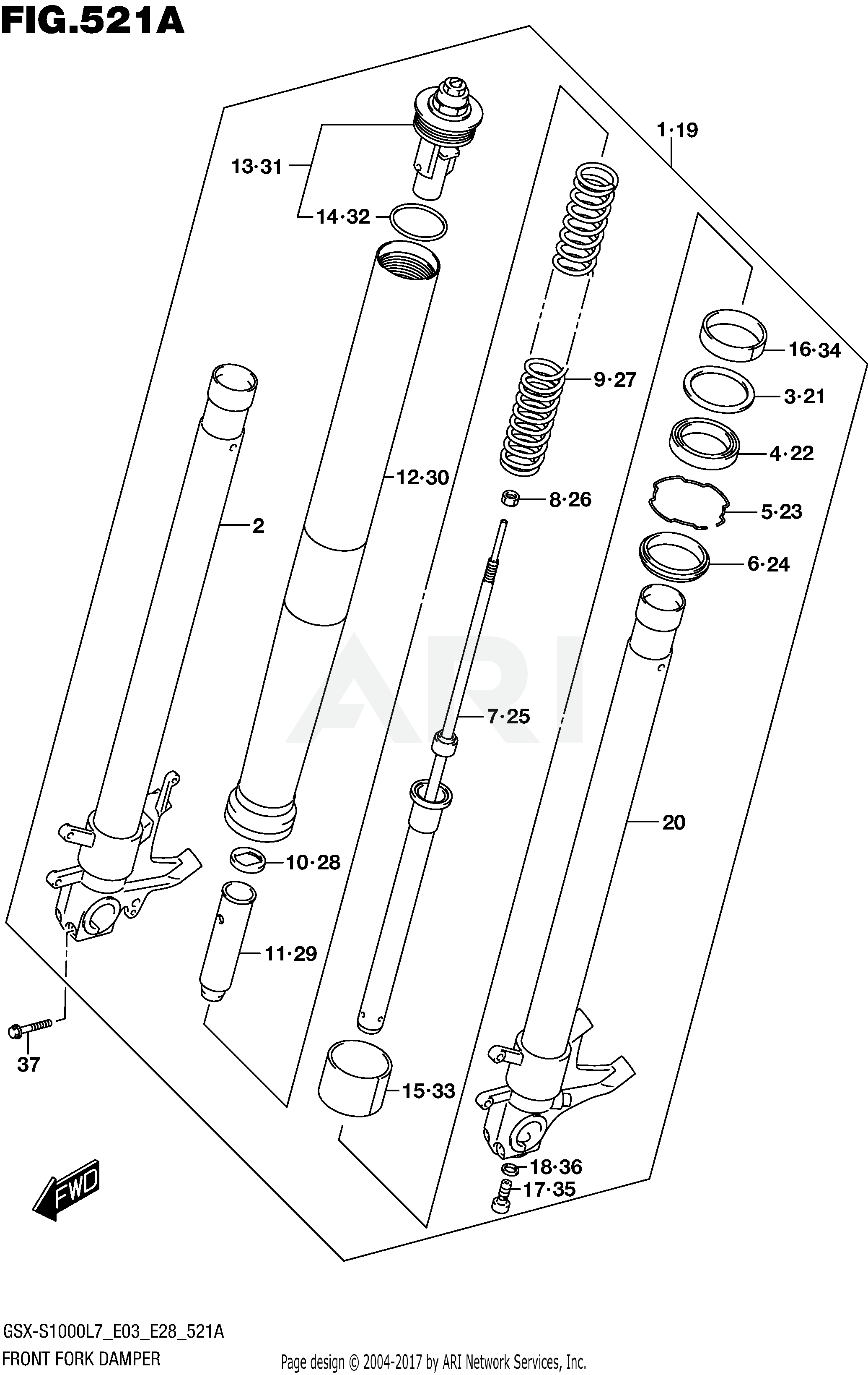 FRONT FORK DAMPER