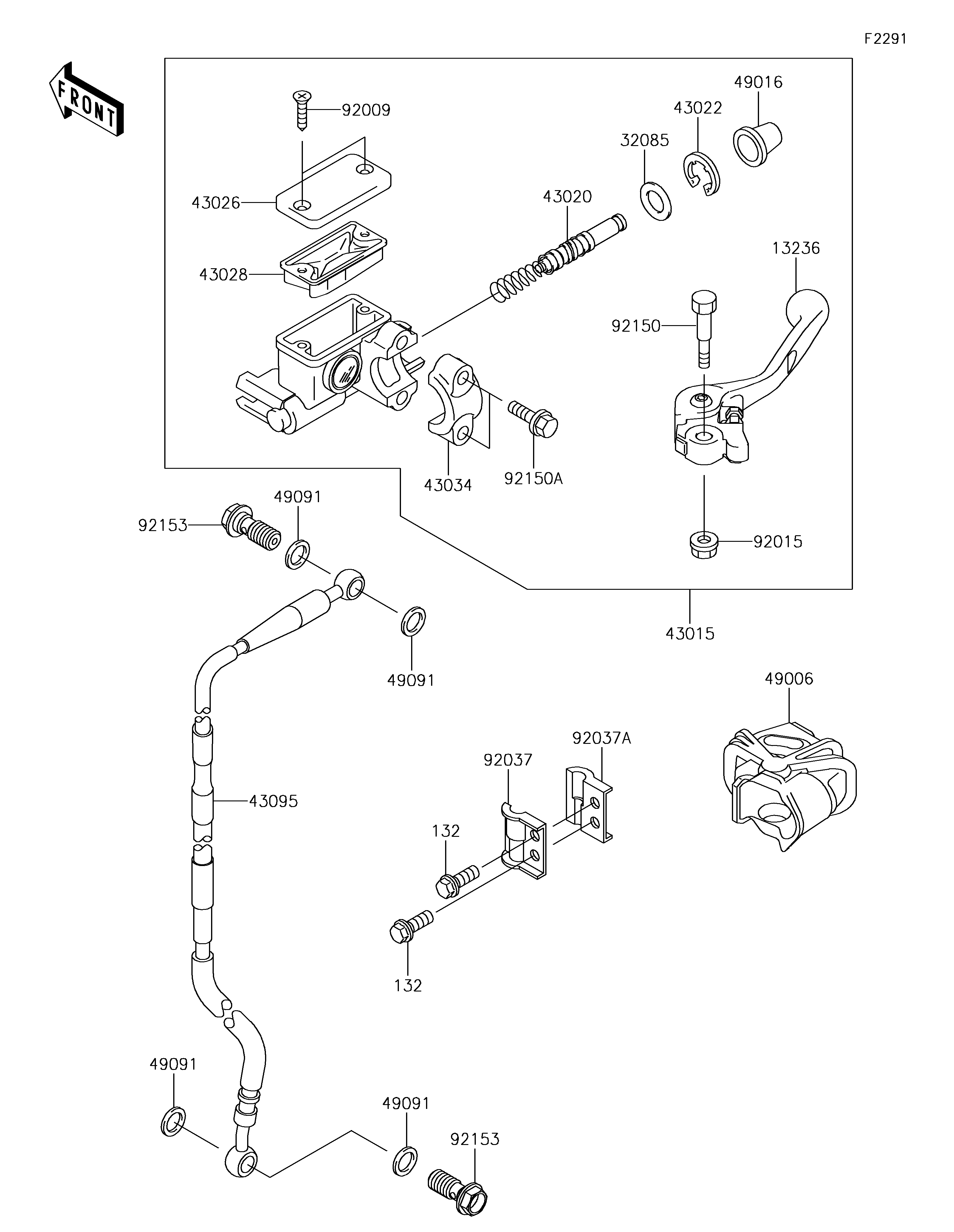 Front Master Cylinder