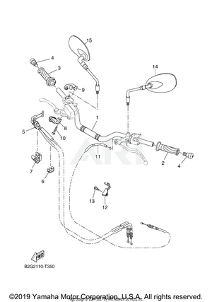 STEERING HANDLE CABLE