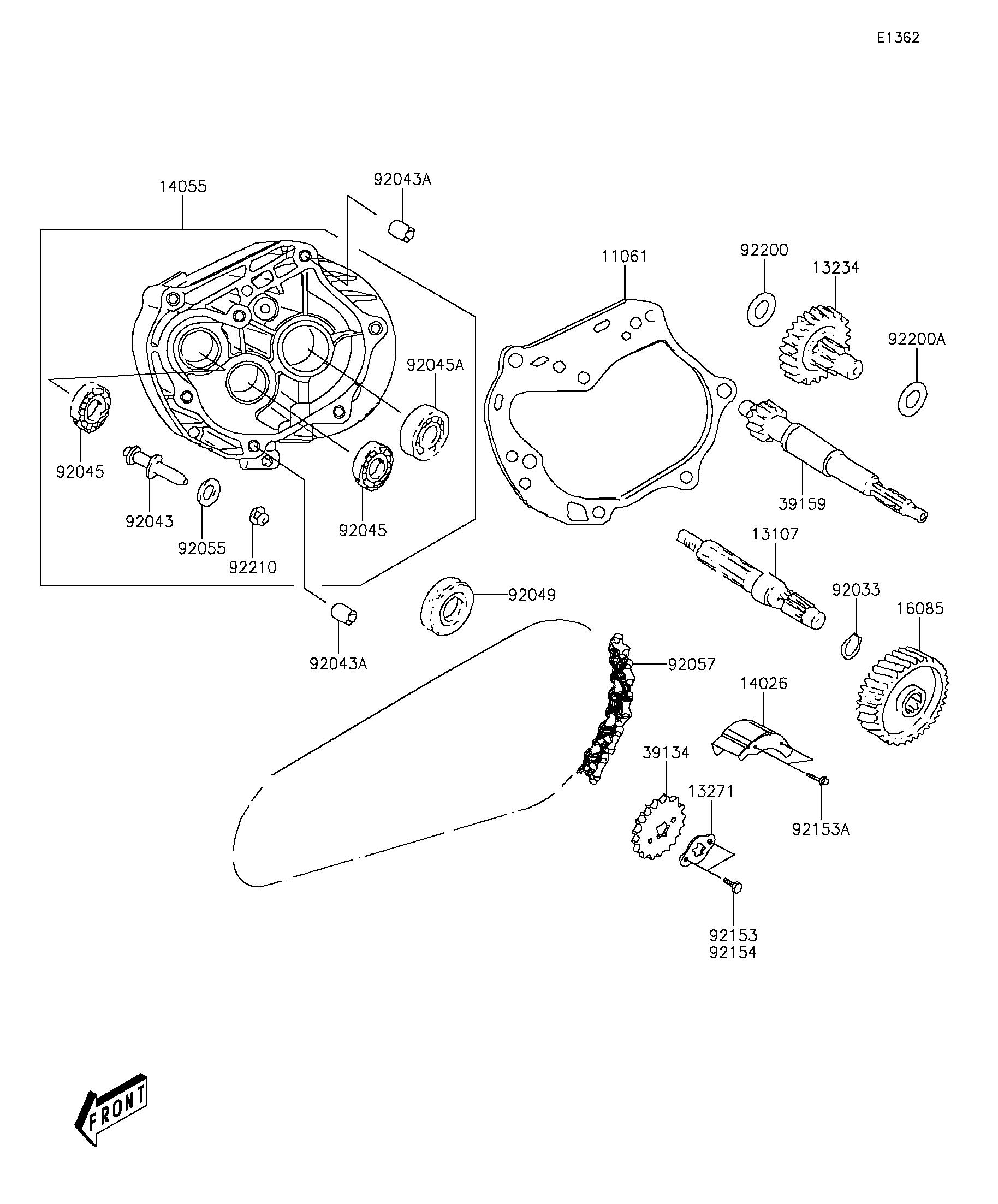 Gear Change Drum/Shift Fork(s)