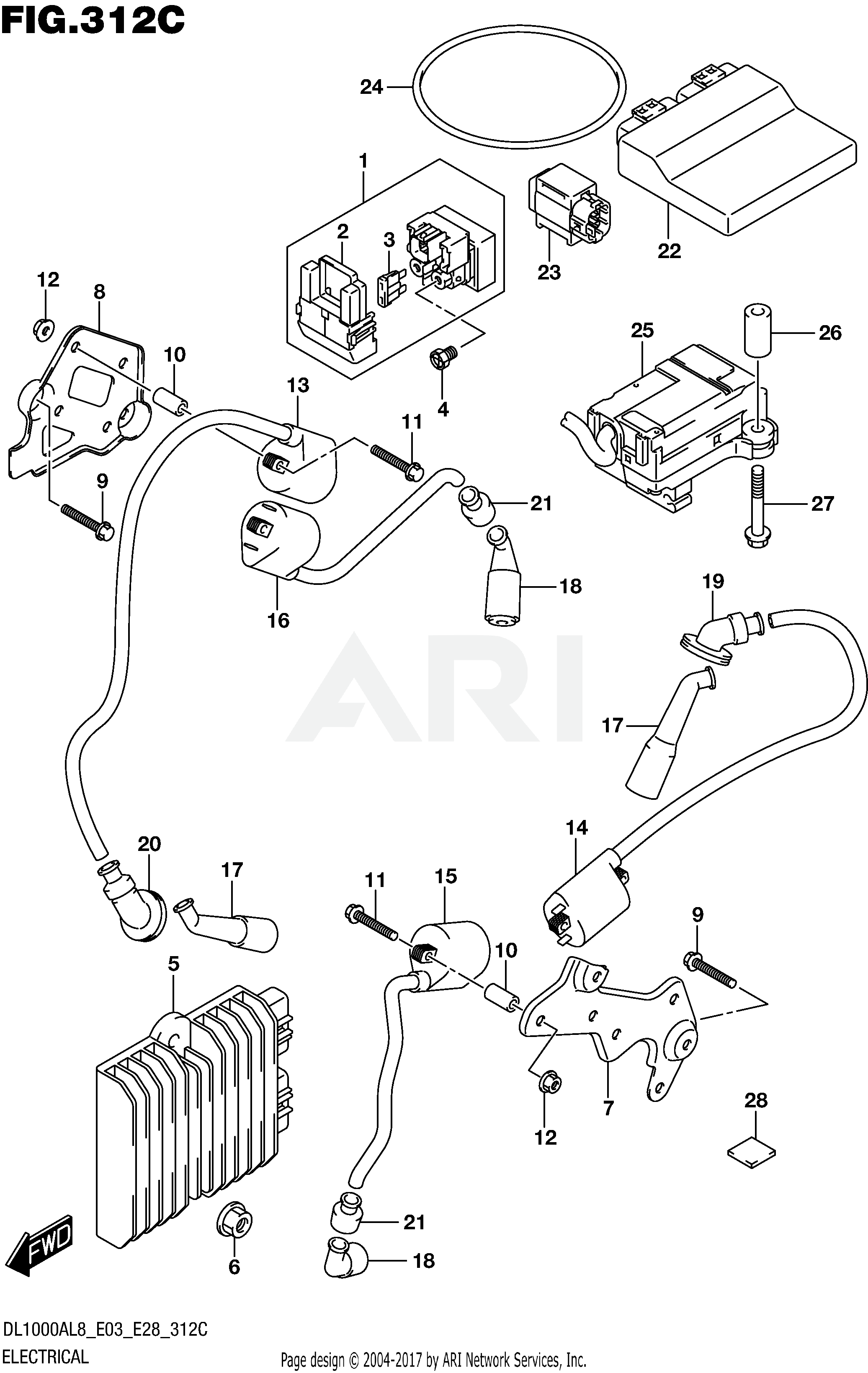 ELECTRICAL (DL1000AL8 E33)