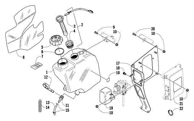 OIL TANK ASSEMBLY