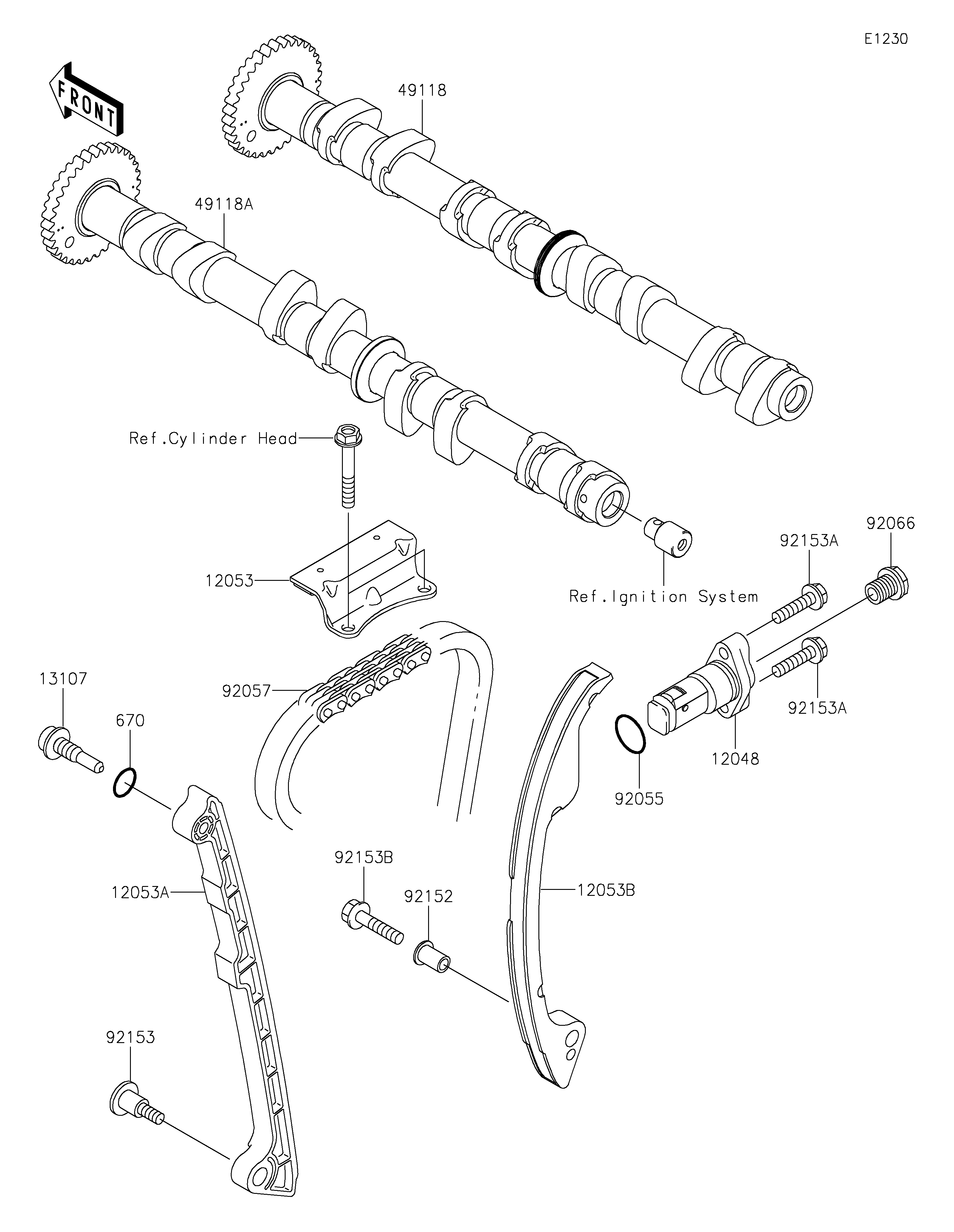 Camshaft(s)/Tensioner