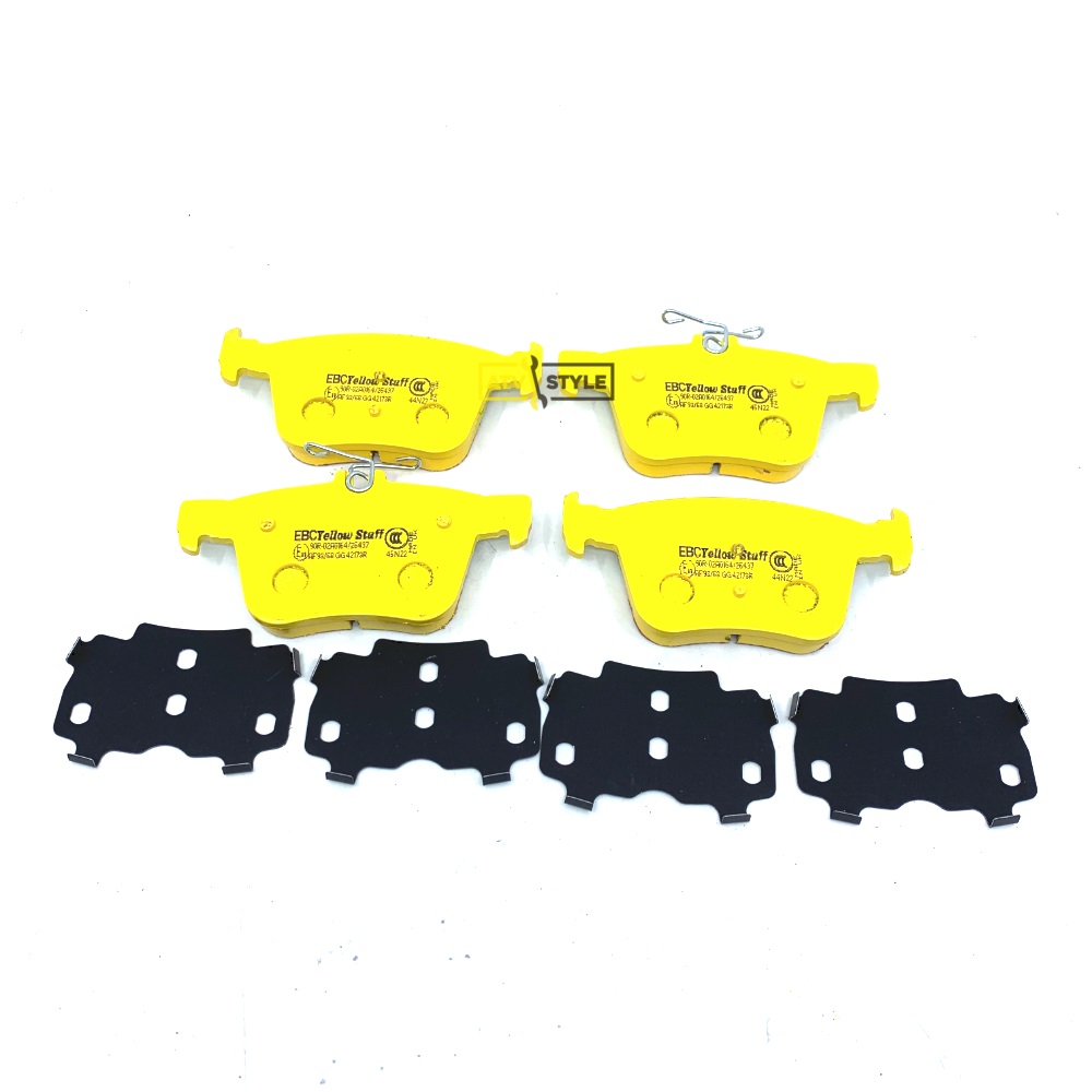 Тормозные колодки EBC Yellowstuff DP42173R