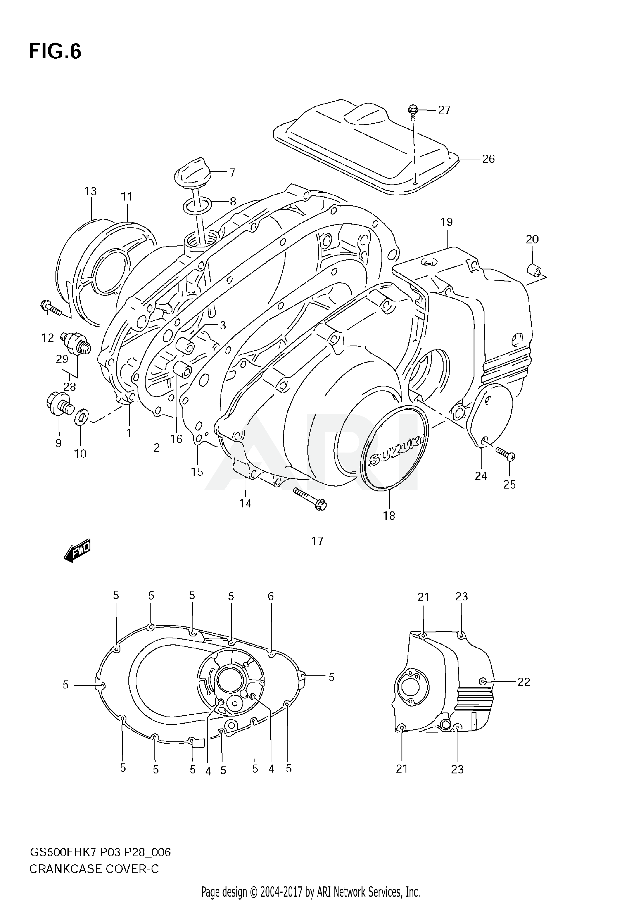 CRANKCASE COVER