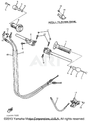 HANDLEBAR CABLE