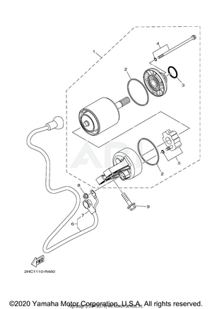 STARTING MOTOR