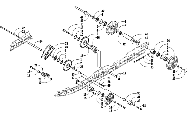 IDLER WHEEL ASSEMBLY