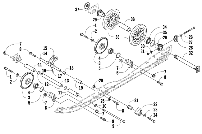 IDLER WHEEL ASSEMBLY