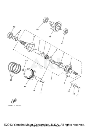 CRANKSHAFT PISTON