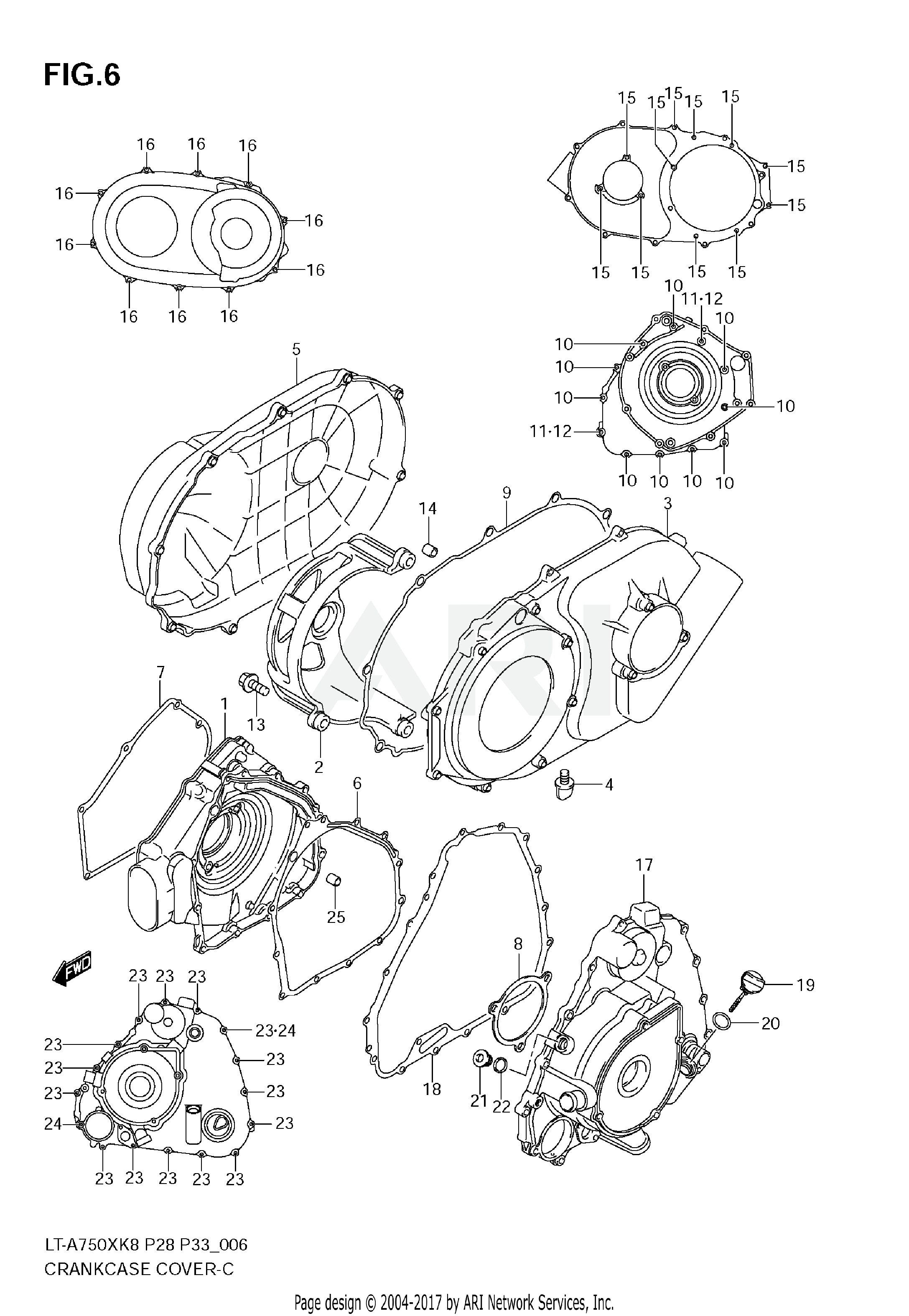 CRANKCASE COVER