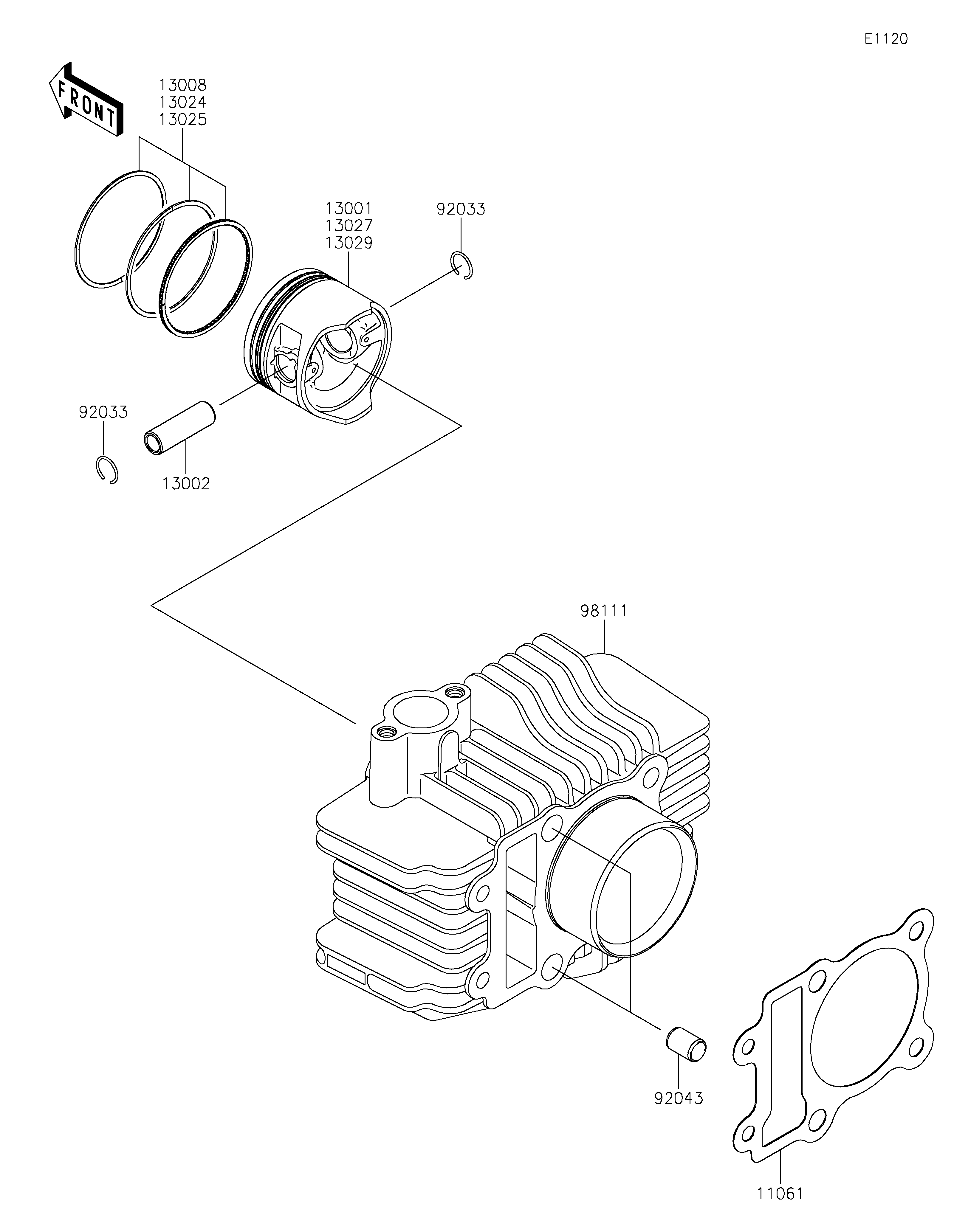 Cylinder/Piston(s)