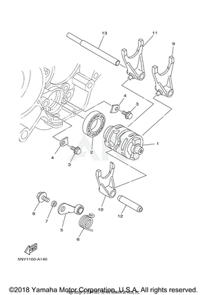 SHIFT CAM FORK