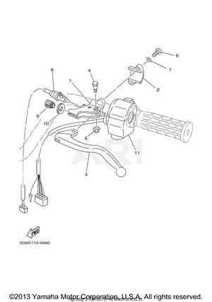 HANDLE SWITCH LEVER