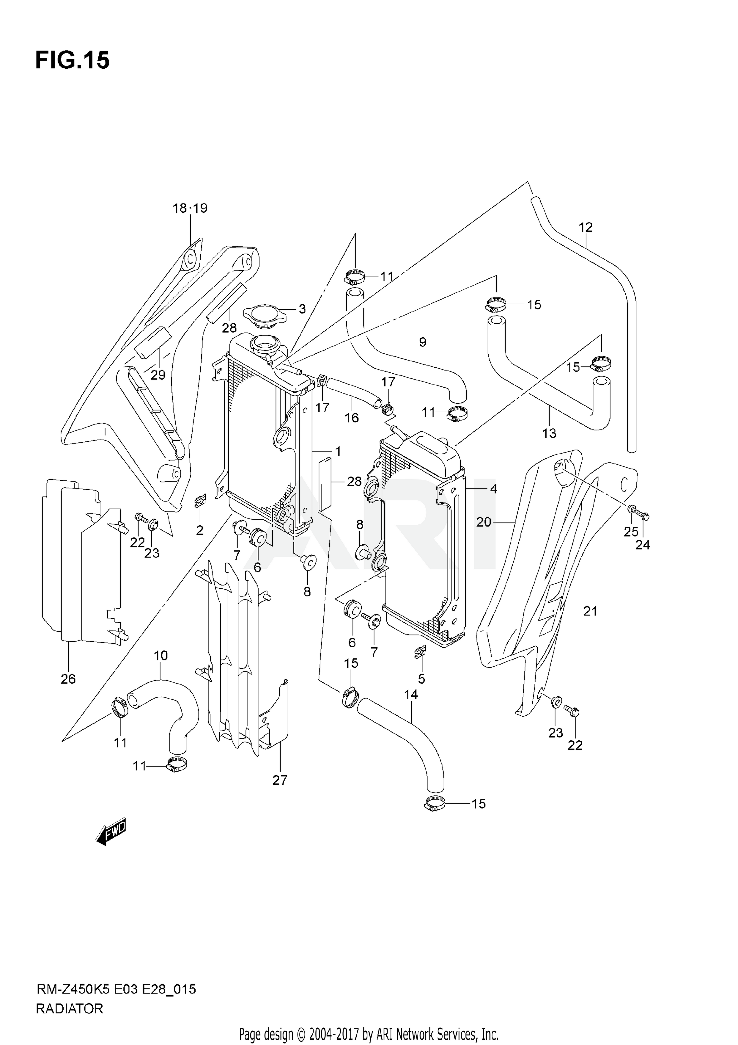 RADIATOR (MODEL K5)