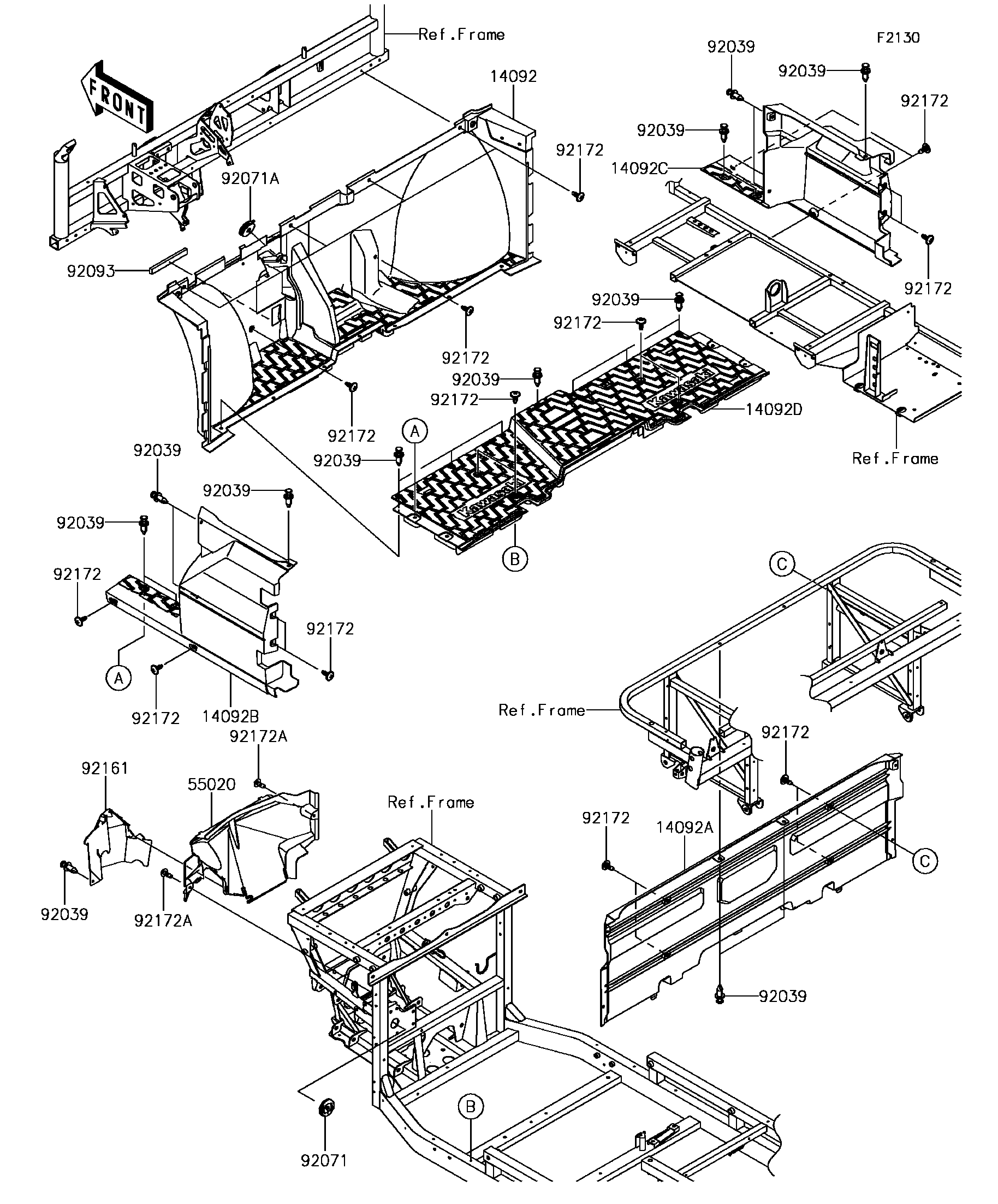 Frame Fittings(Front)