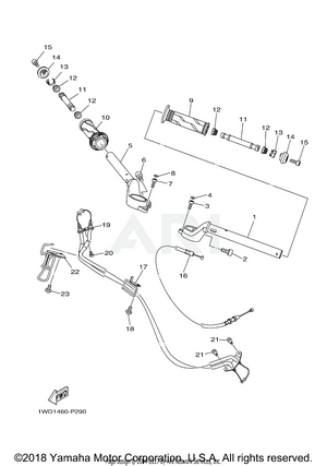 STEERING HANDLE CABLE