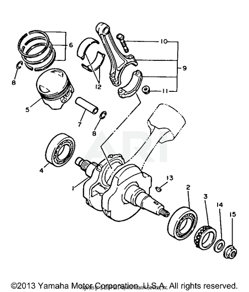 CRANKSHAFT PISTON