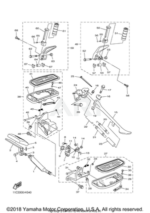 STAND FOOTREST