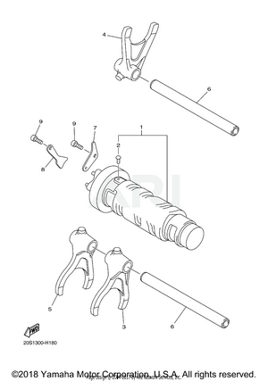 SHIFT CAM FORK