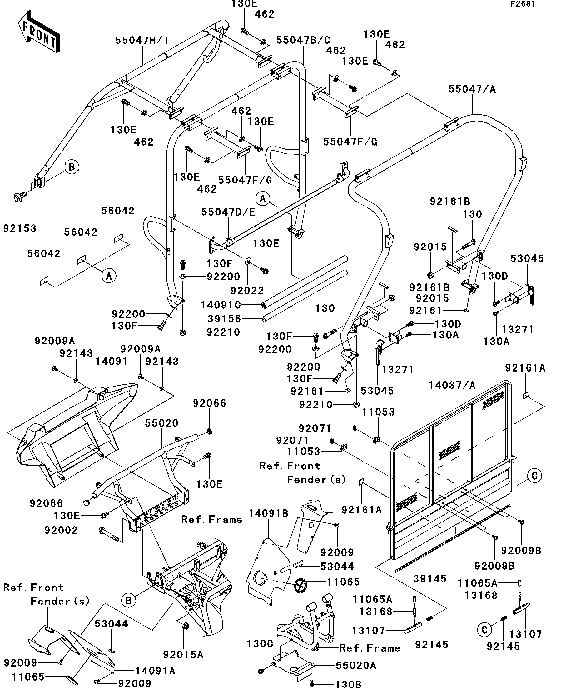 Guards/Cab Frame(RCF/RCFA)