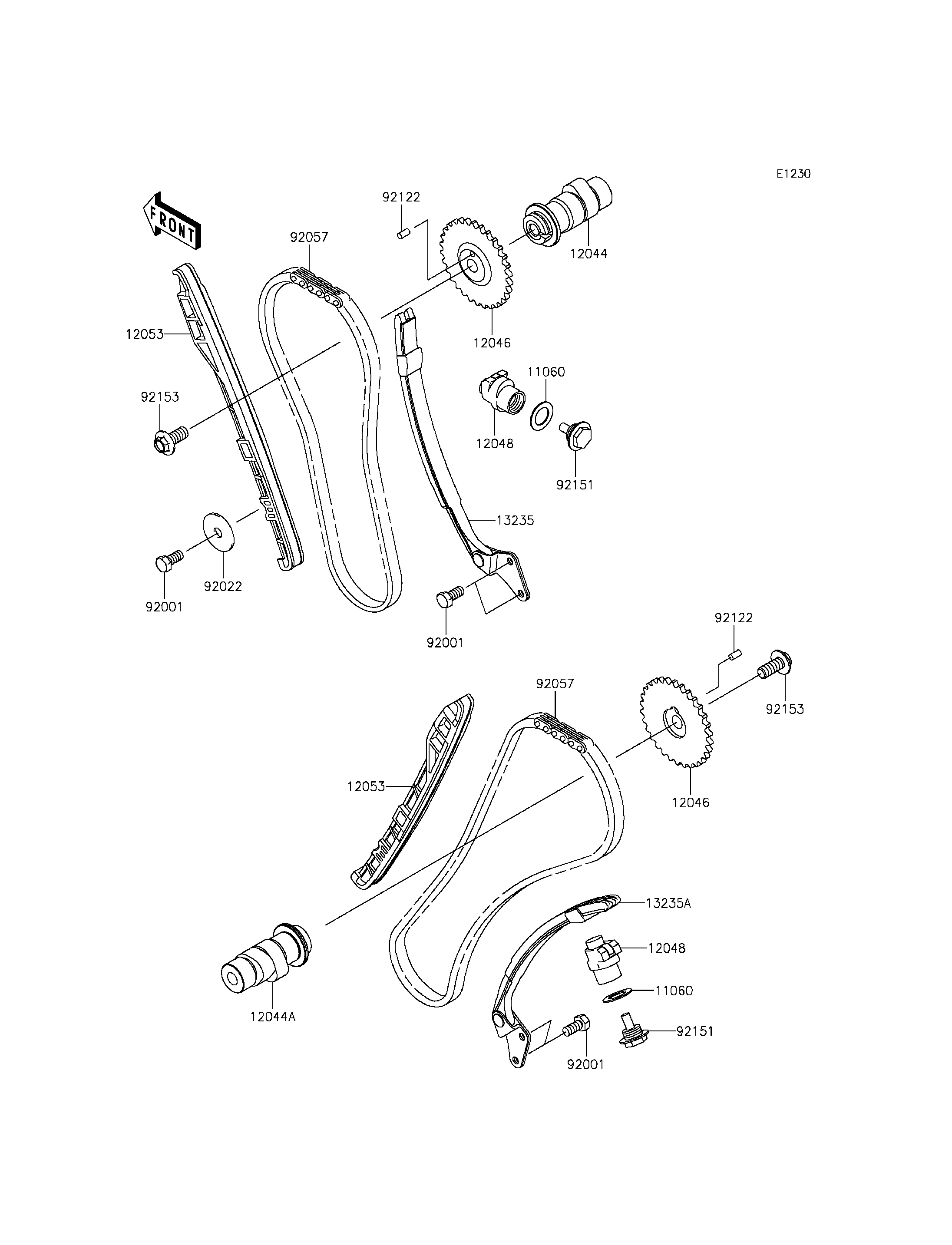 Camshaft(s)/Tensioner