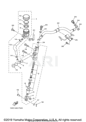 REAR MASTER CYLINDER