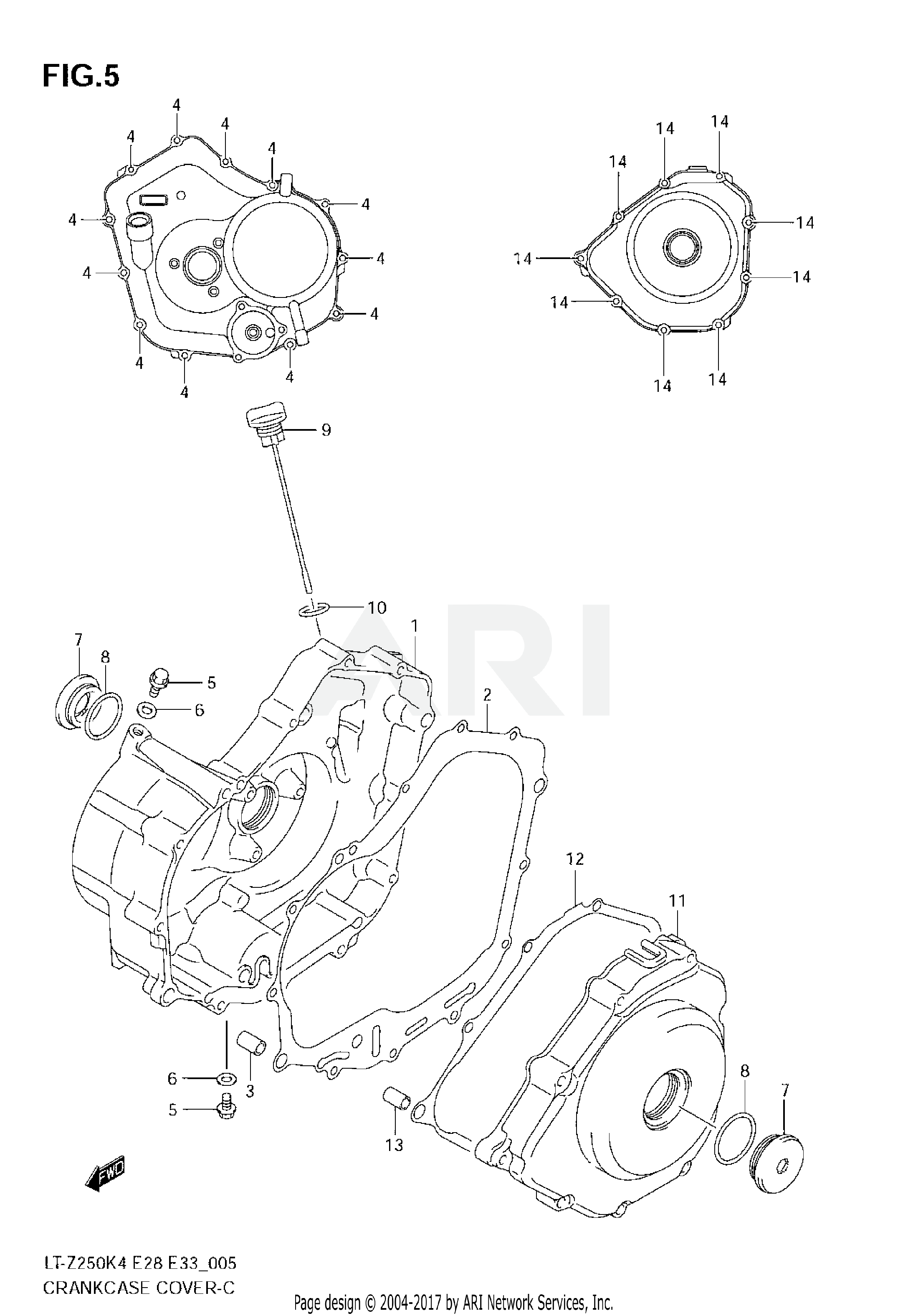 CRANKCASE COVER