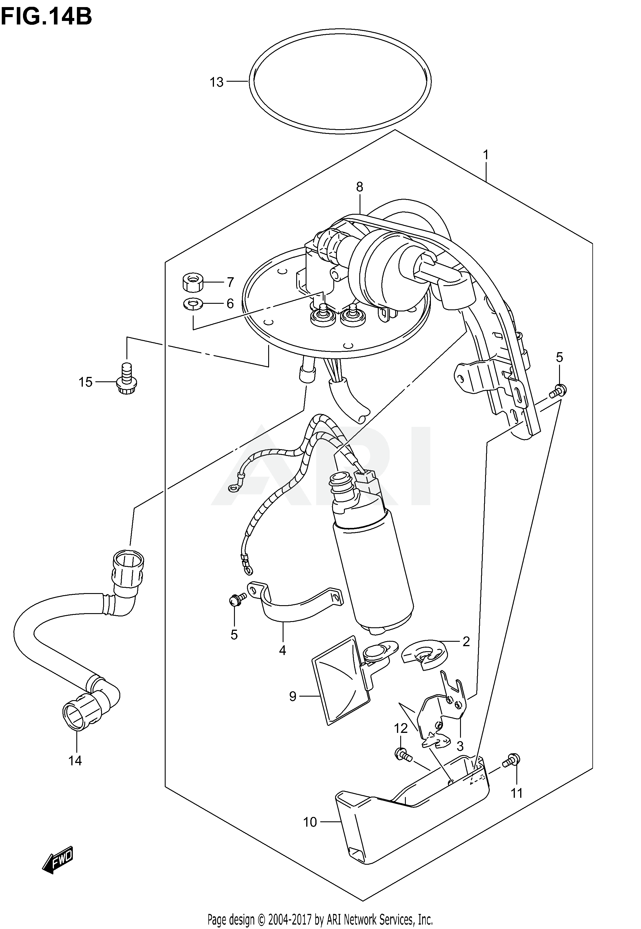 FUEL PUMP (MODEL K5)