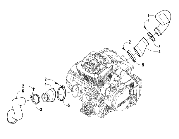 CASE/BELT COOLING ASSEMBLY