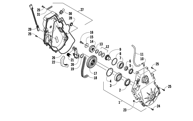 CHAIN CASE ASSEMBLY