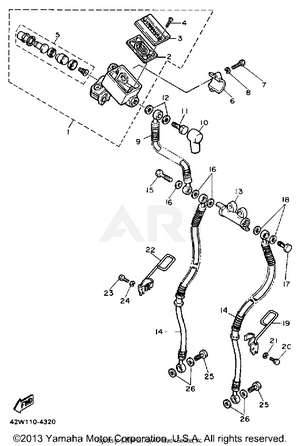 FRONT MASTER CYLINDER