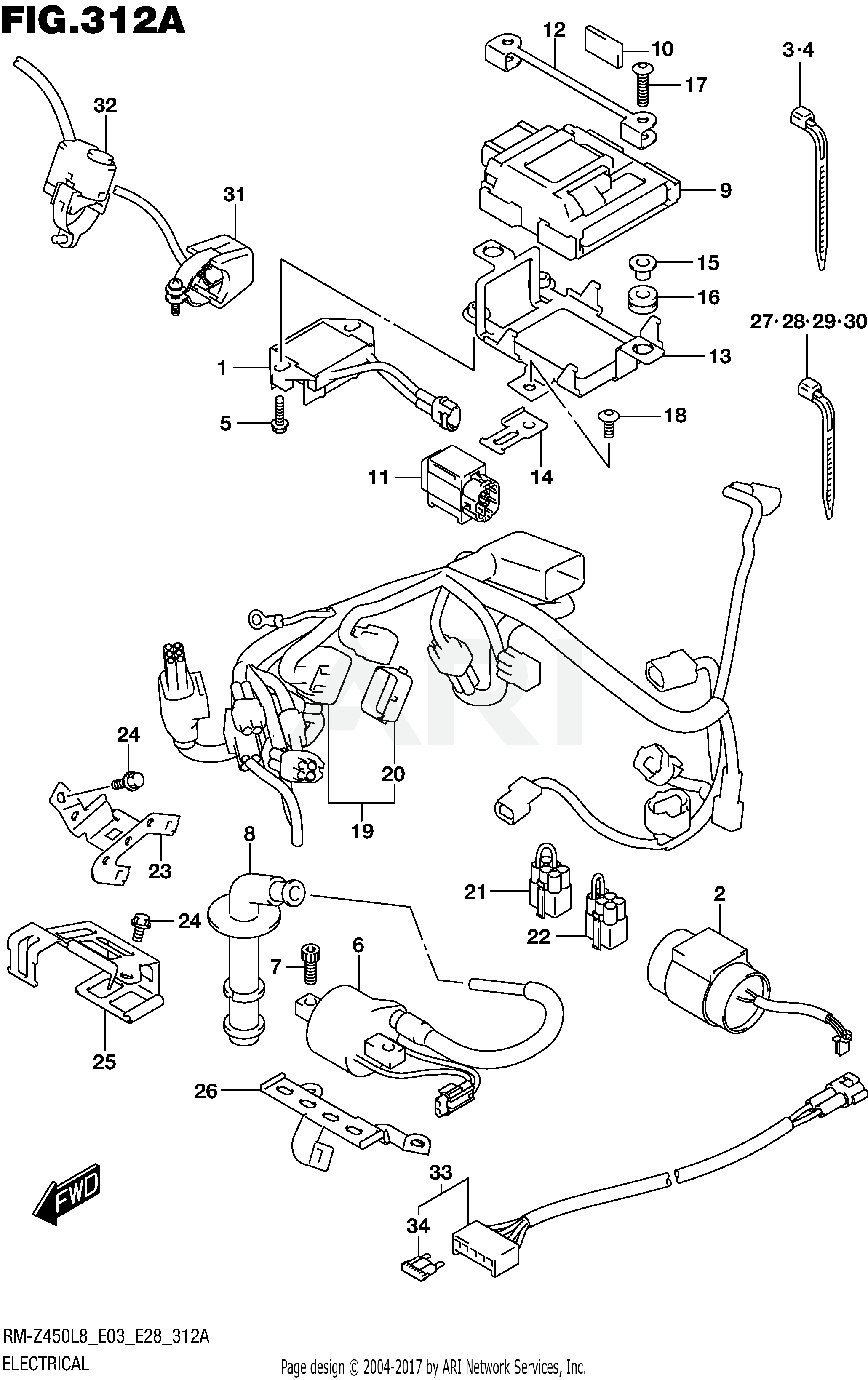 ELECTRICAL (RM-Z450 E03)