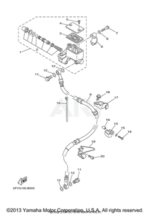 FRONT MASTER CYLINDER