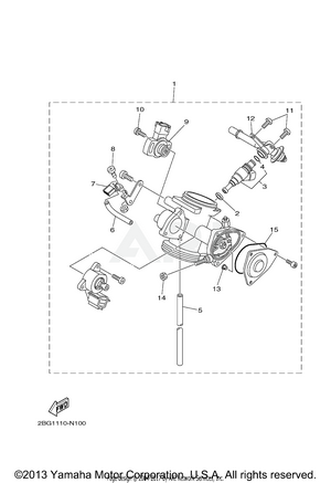 THROTTLE BODY ASSY 1