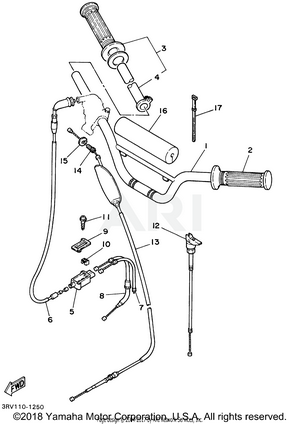 STEERING HANDLE CABLE