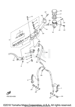 FRONT MASTER CYLINDER