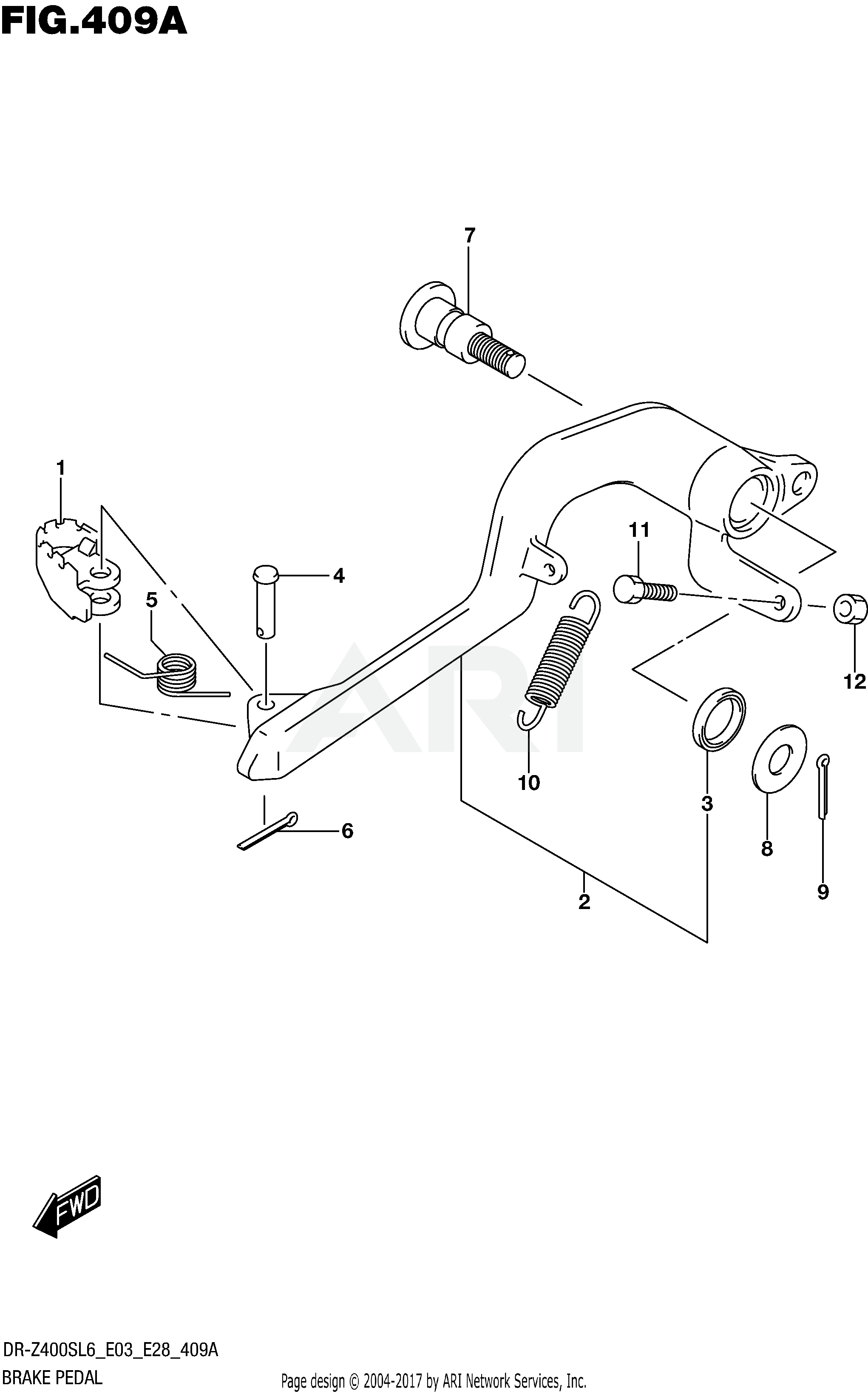 BRAKE PEDAL