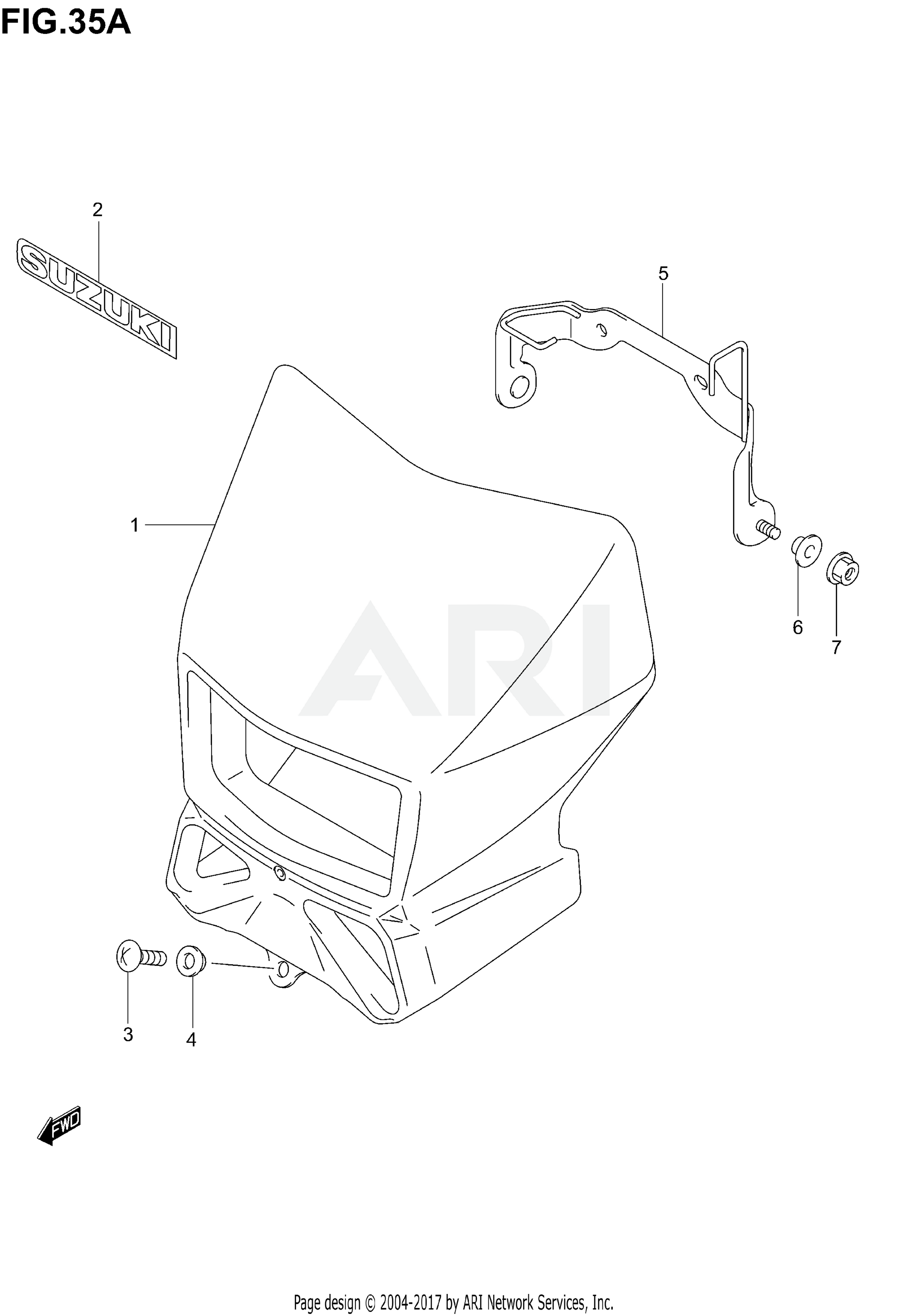 HEADLAMP COVER (MODEL K2/K3/K4/K5)