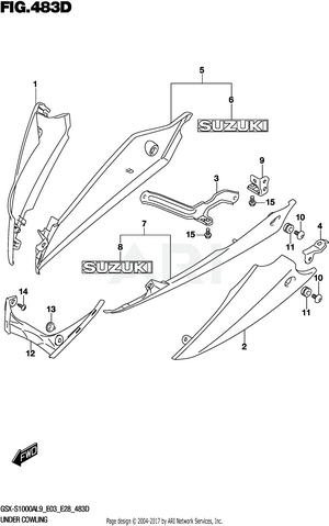 UNDER COWLING (GSX-S1000YAL9 E03)