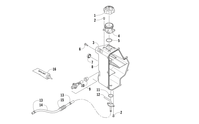 OIL TANK ASSEMBLY