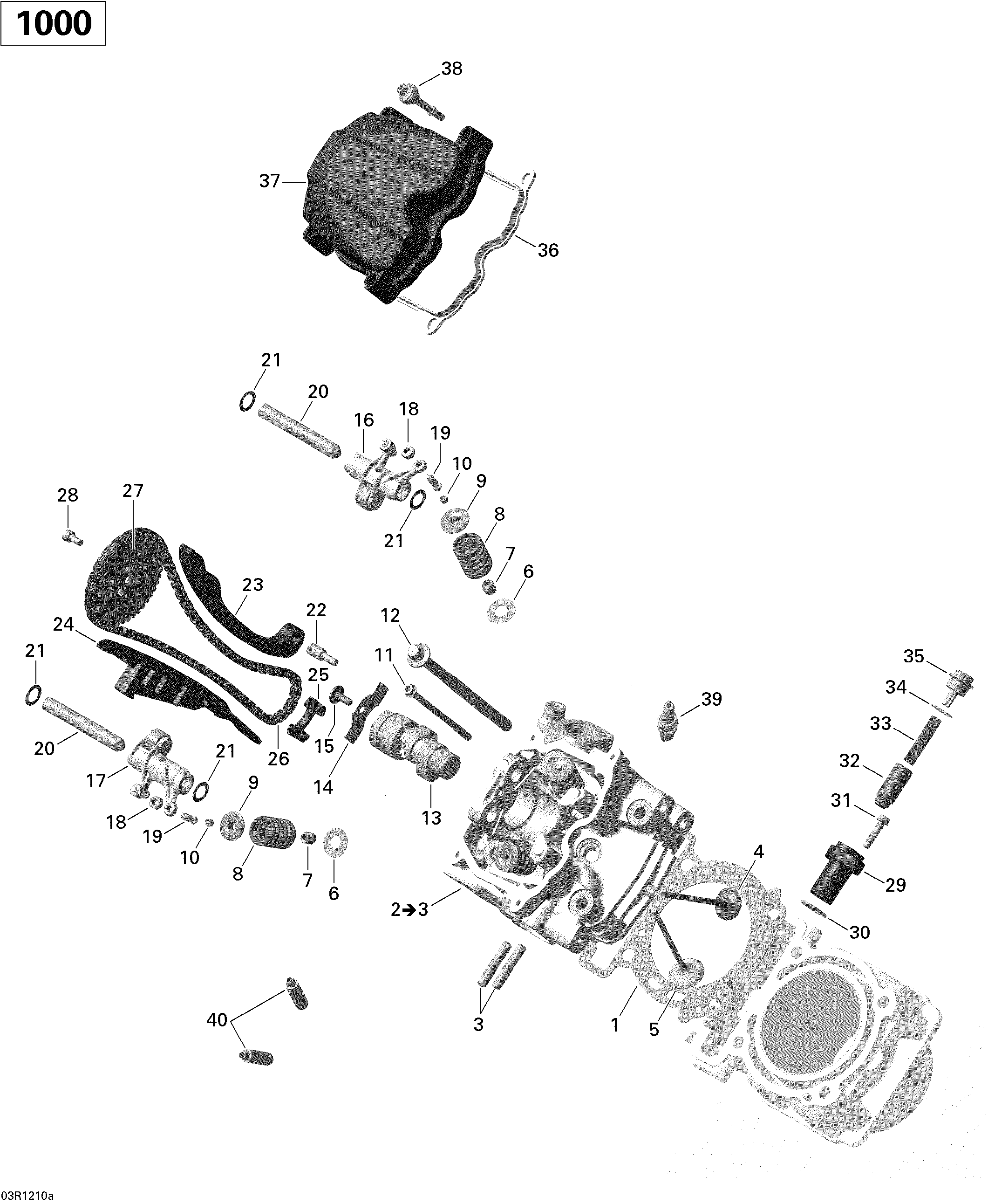 Cylinder Head, Front