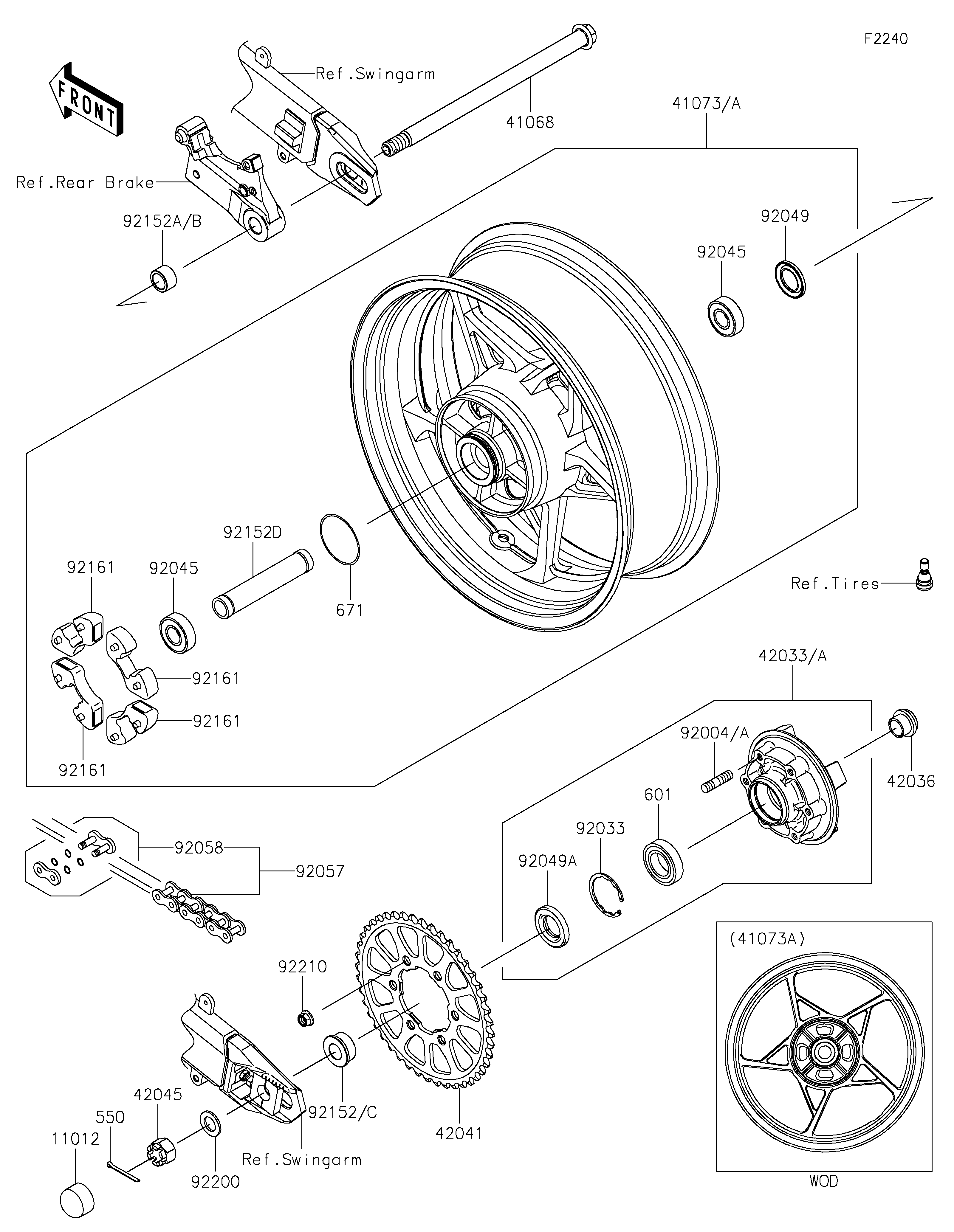 Rear Wheel/Chain